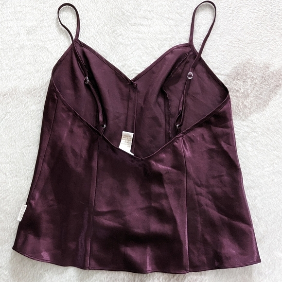 Silk & Satin Vintage Y2K Purple Camisole EUC  Small - Picture 2 of 9